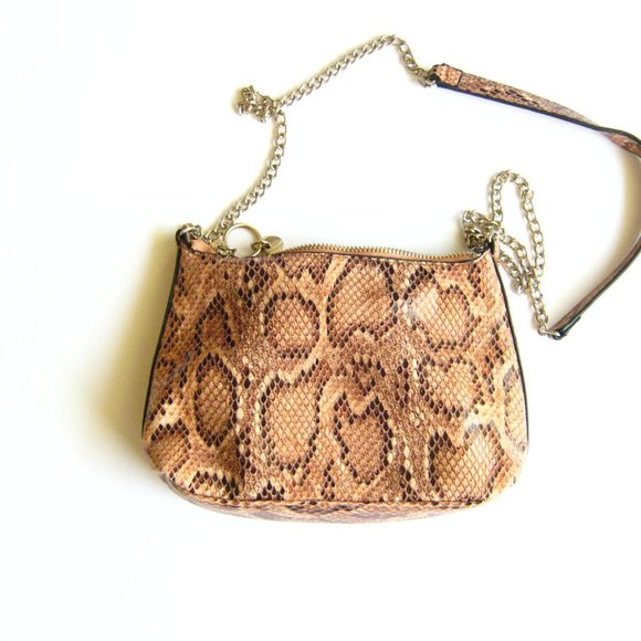 H&M Bags Hm Faux Snakeskin Small Crossbody Bag Poshmark